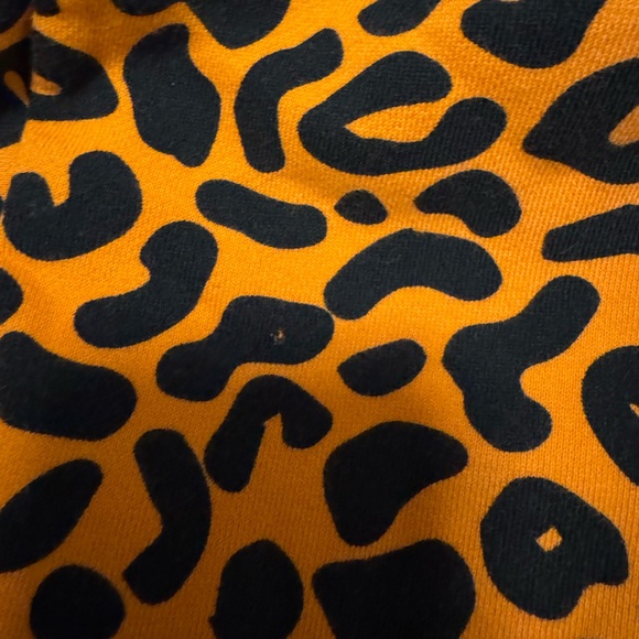 Adidas x Rich Mnisi Cheetah Leopard Print Hoodie Orange Black Streetwear Collab - Picture 6 of 7